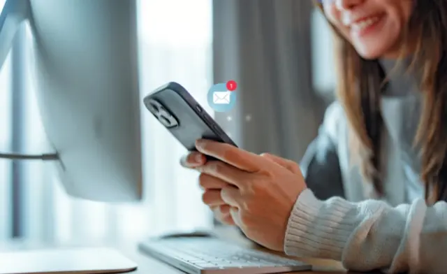 newsletter e-mail celular