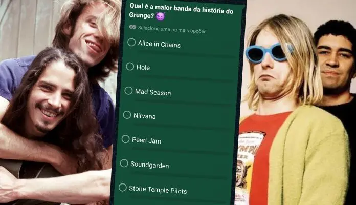 VOTE: Qual é a maior banda da história do Grunge?