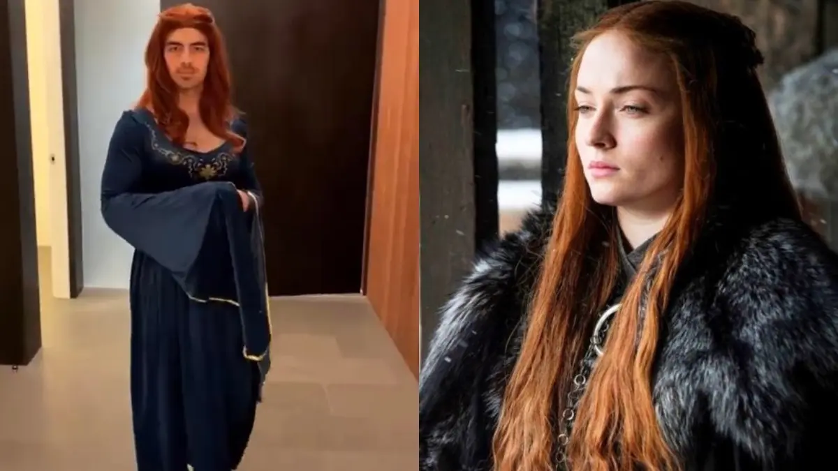 Joe Jonas como Sansa Stark 