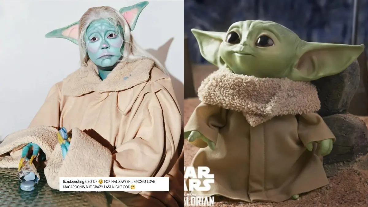 Lizzo como Baby Yoda