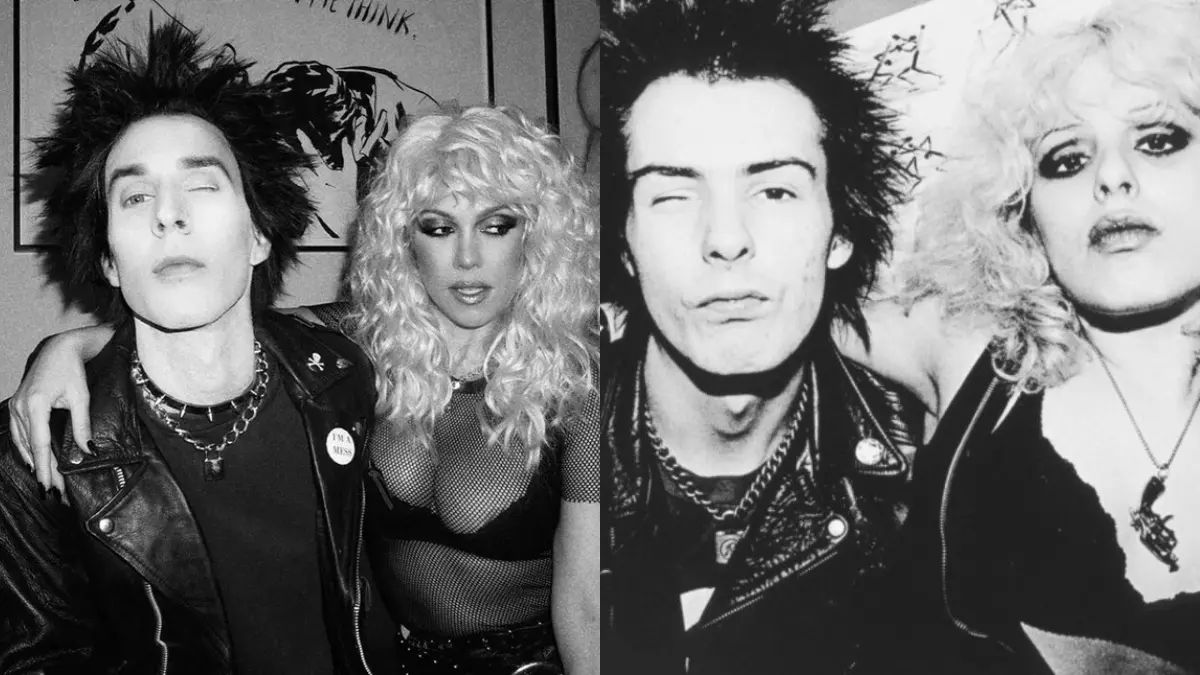 Travis Barker e Kim Kardashian como Sid Vicious e Nancy