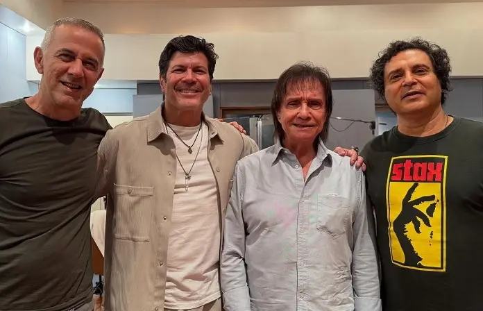 Roberto Carlos convida power trio do rock nacional para especial de fim de ano