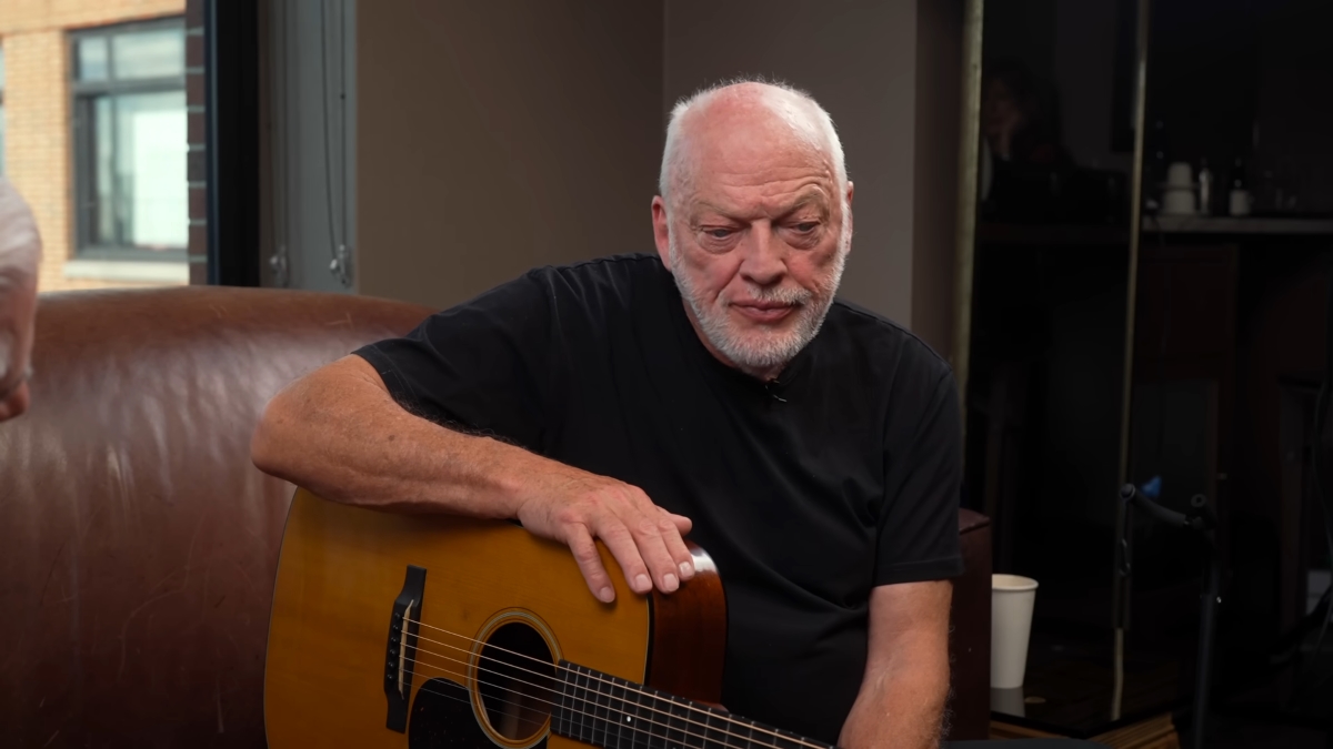 David Gilmour escolhe a 