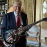 Donald Trump lança linha de guitarra