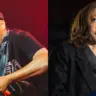 Tom Morello e Kamala Harris