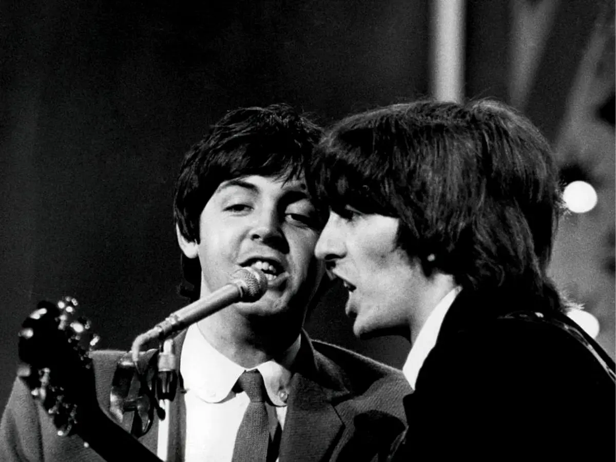 Paul McCartney e George Harrison