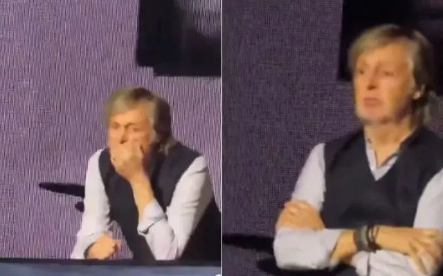 Paul McCartney chora durante show na Inglaterra