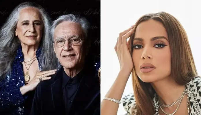 Caetano e Bethânia e Anitta estão entre atrações do Show da Virada 2024 em Copacaba; saiba como assistir ao Réveillon