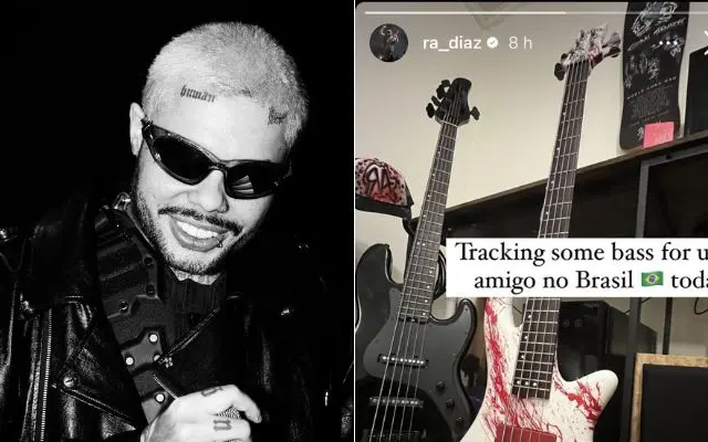 MC Lan posta foto sobre parceria com baixista do KoRn