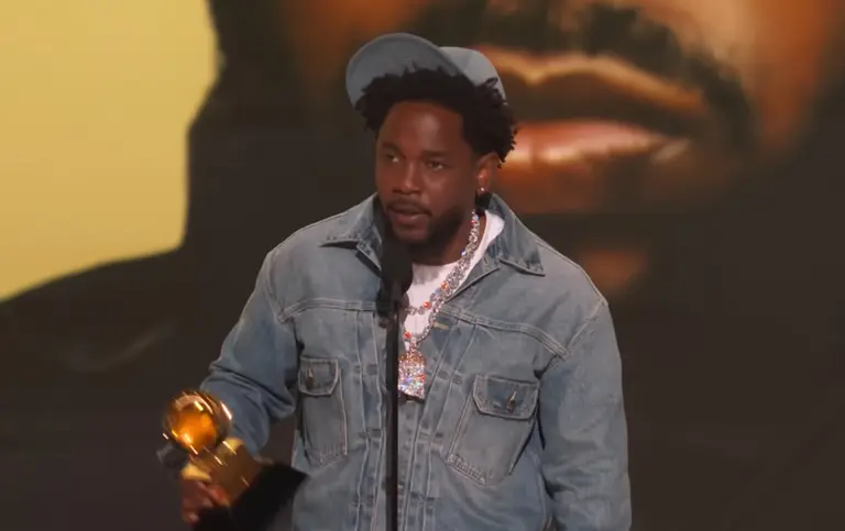 Kendrick Lamar no Grammy 2025