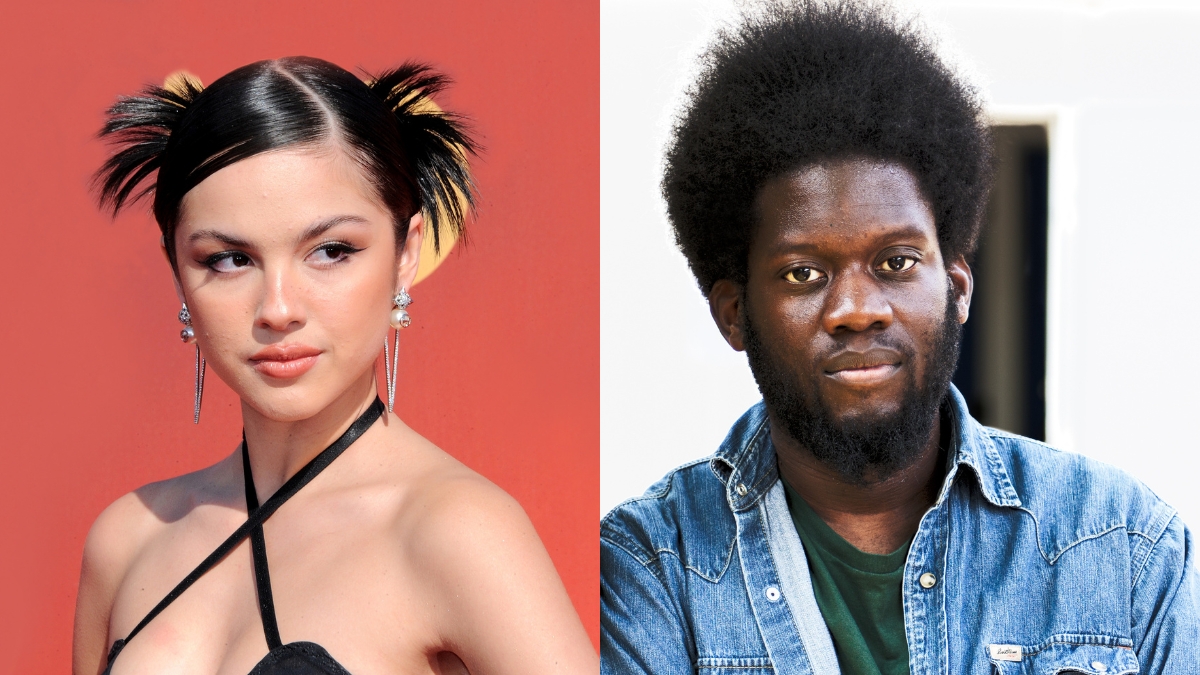 Olivia Rodrigo e Michael Kiwanuka via Shutterstock