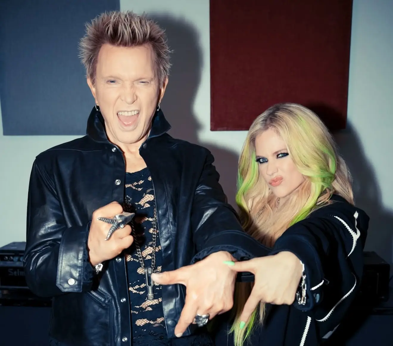 Billy Idol e Avril Lavigne Billy Idol e Avril Lavigne