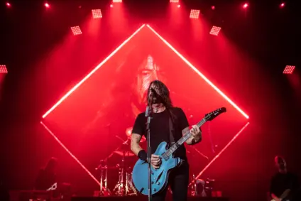 Foo Fighters in concert in New York