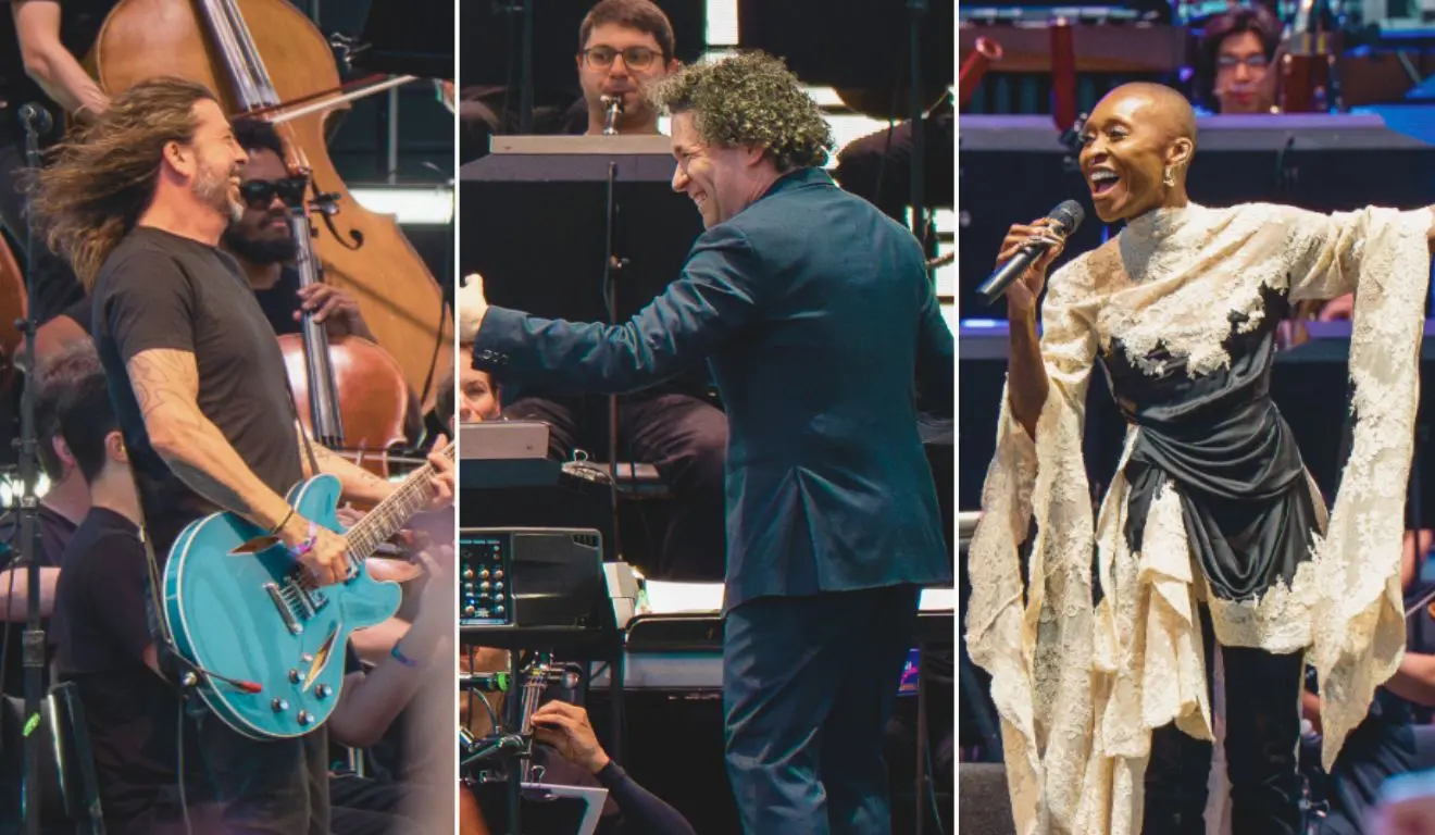 Quem é Gustavo Dudamel, maestro venezuelano que uniu Dave Grohl, Cynthia Erivo e CA7RIEL & Paco no Coachella