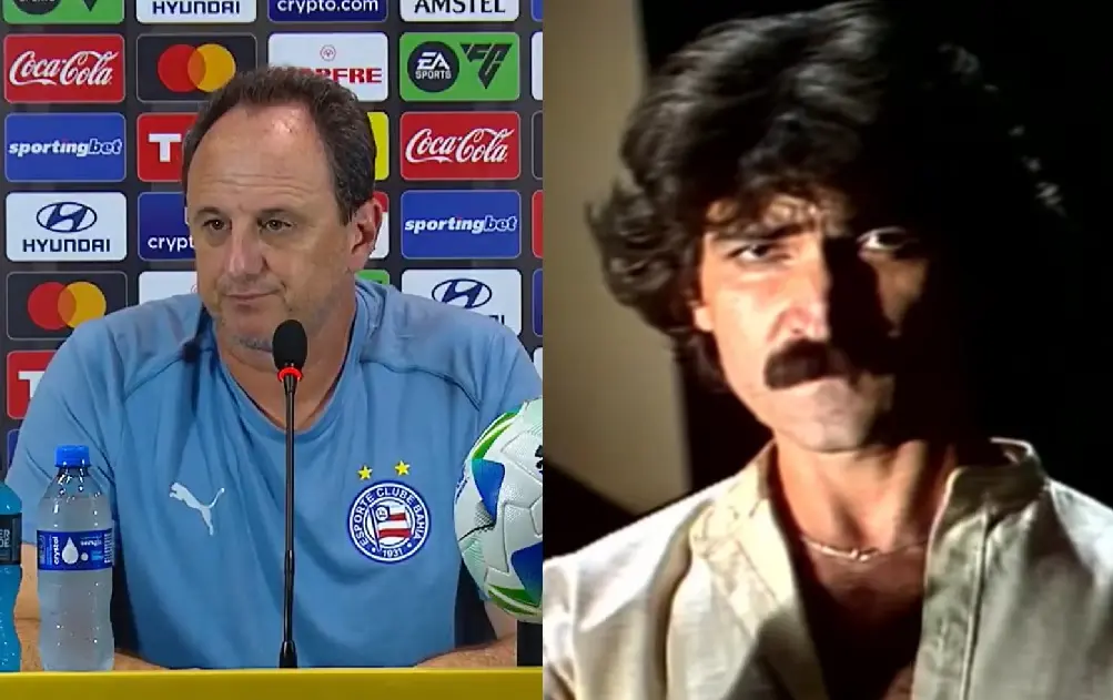 Poeta: Rogério Ceni cita Belchior em coletiva após empate do Bahia na Libertadores
