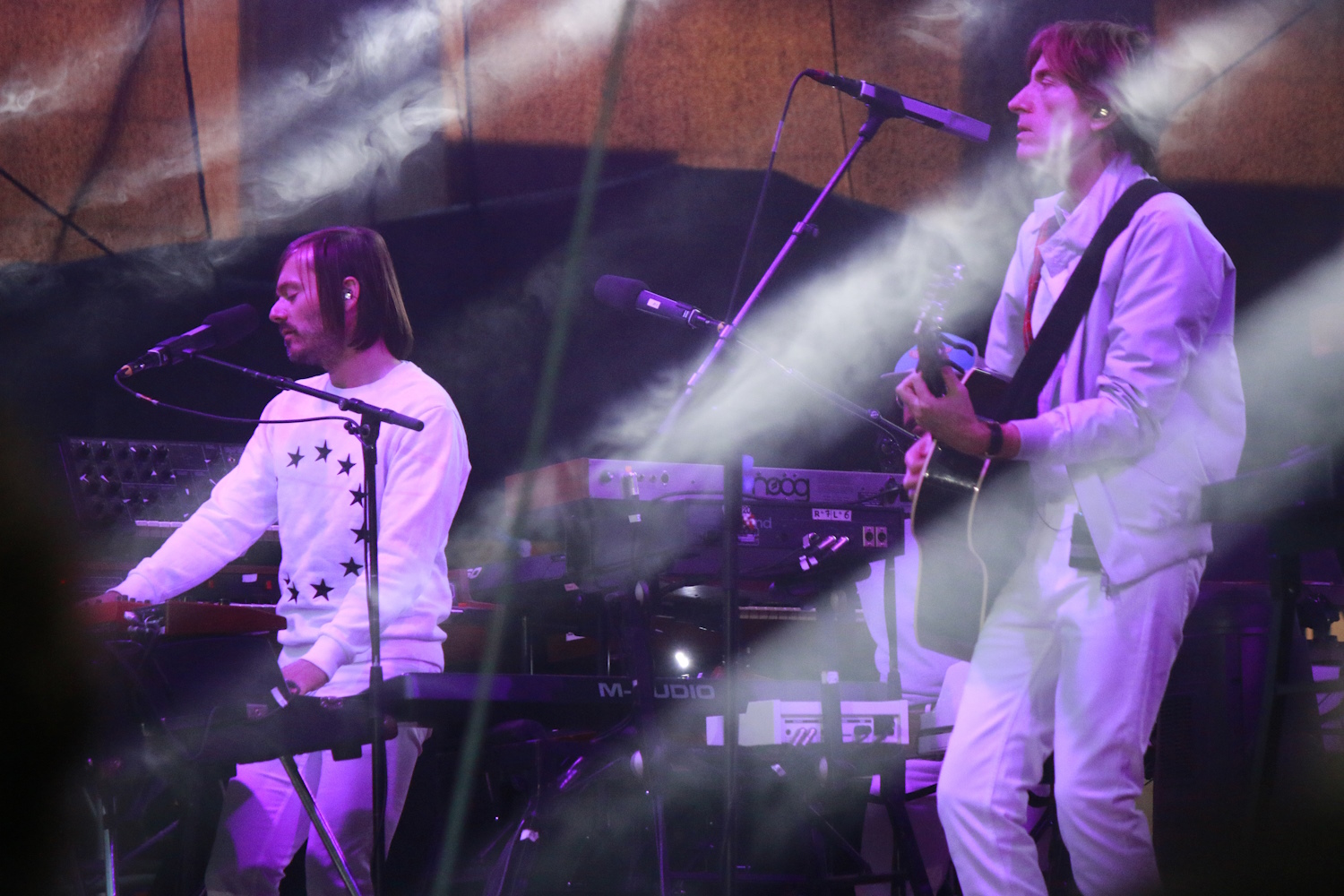 Air, banda francesa toca ao vivo em 2016