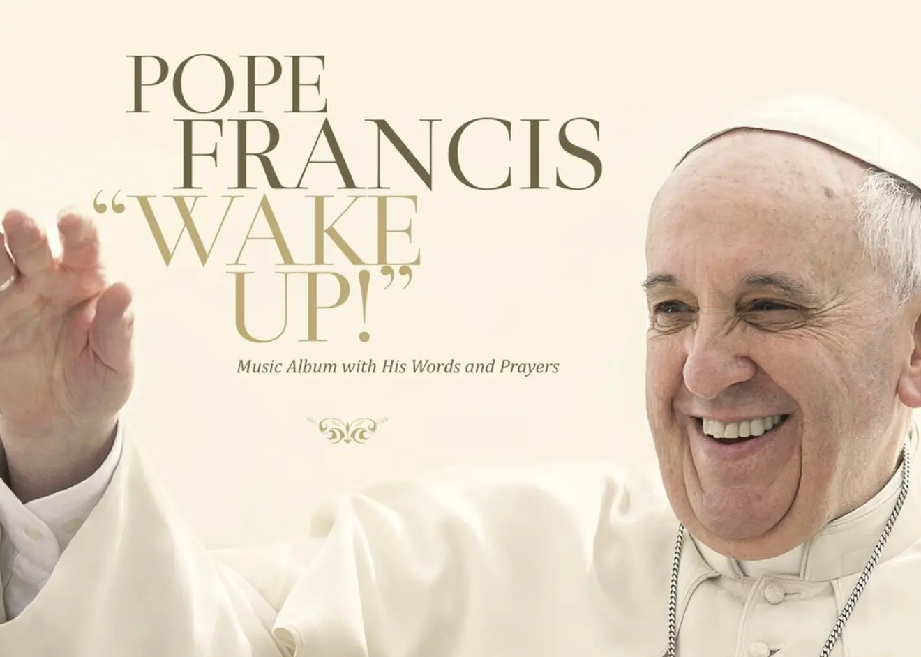 Capa do disco de Rock do Papa Francisco