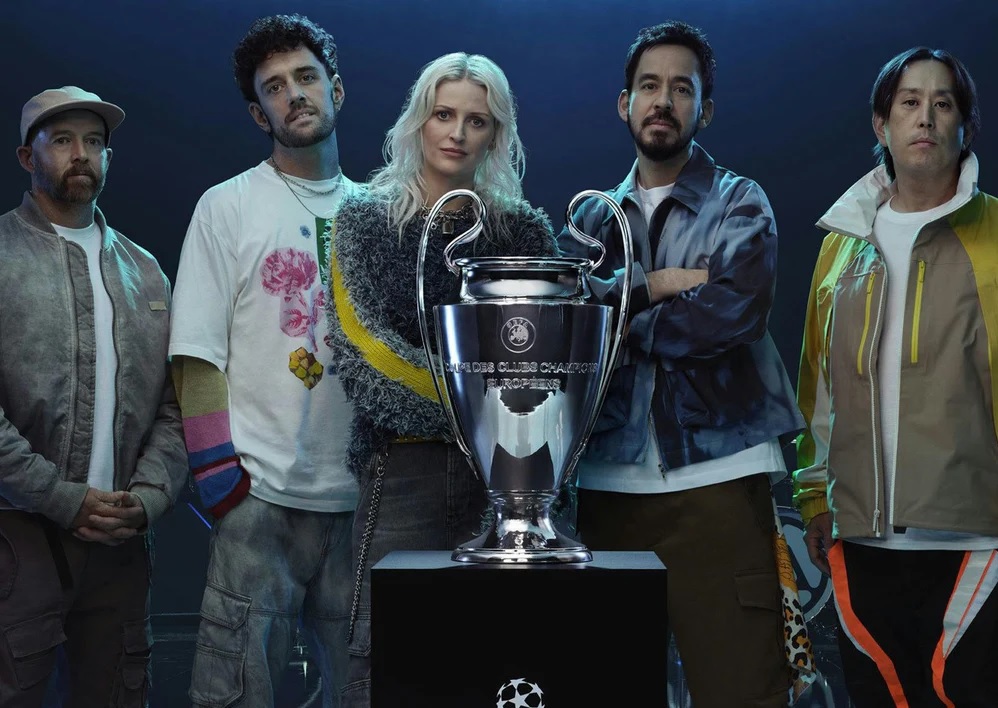 Que sonho: Linkin Park irá tocar na final da UEFA Champions League 2025