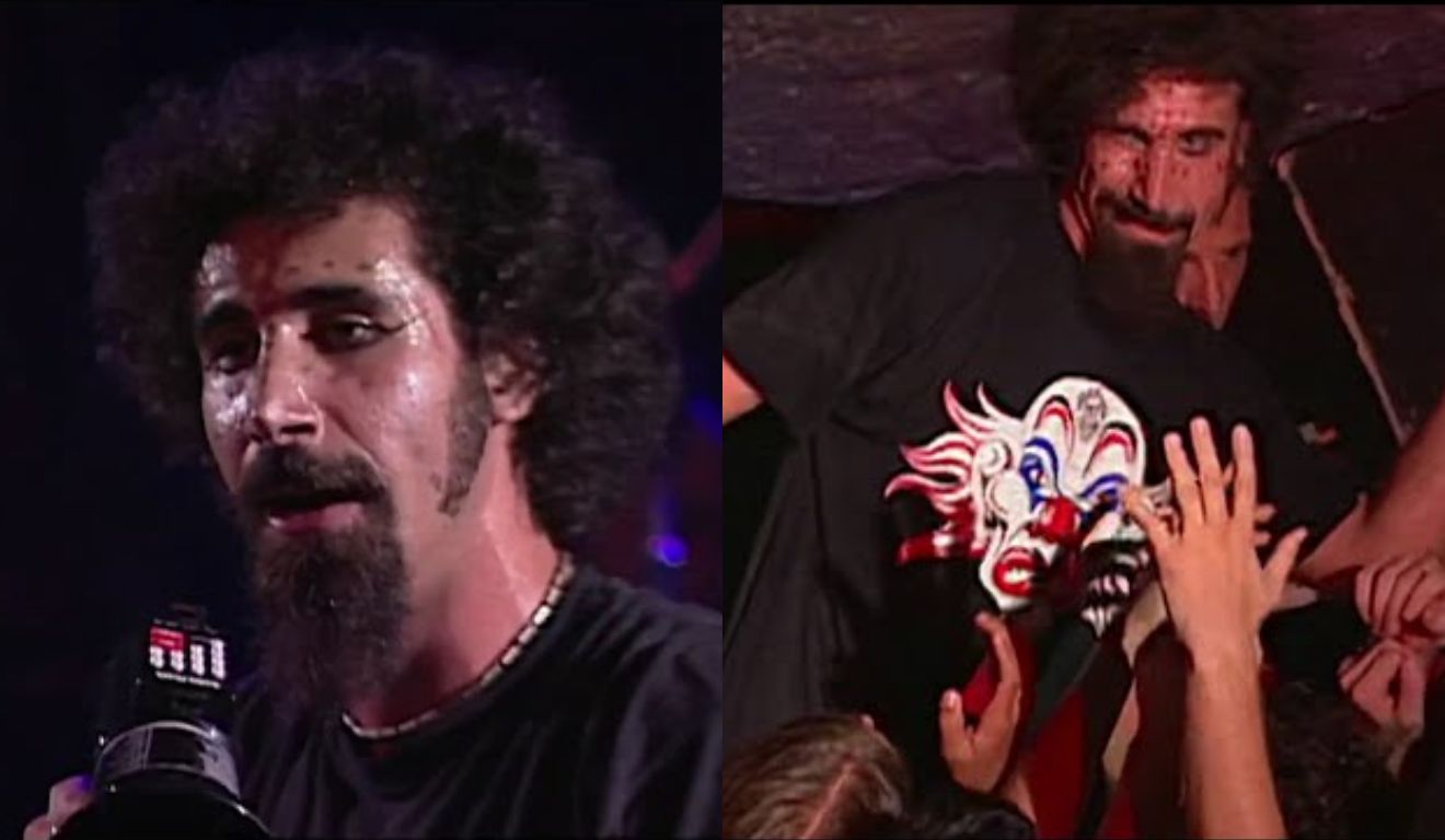 Histórico: vídeo em alta qualidade mostra System Of A Down tocando para mil pessoas em 1998