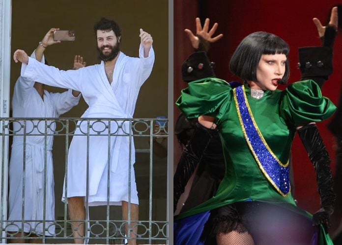 Diogo Defante e Lady Gaga