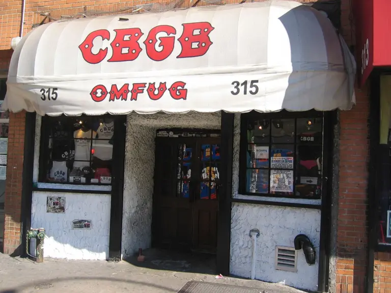 CBGB, lendário clube Punk de Nova York