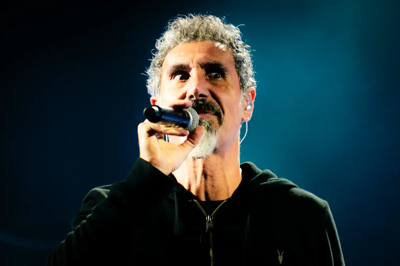 Serj Tankian com o System Of A Down em São Paulo