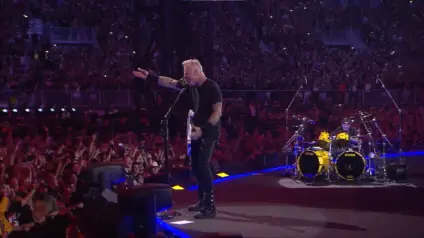 Metallica provoca mudança na escala Richter após tocar "Enter Sandman" em show esgotado na Virginia Tech
