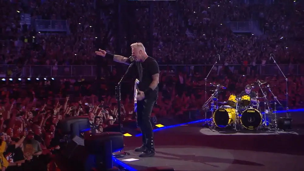 Metallica provoca mudança na escala Richter após tocar "Enter Sandman" em show esgotado na Virginia Tech