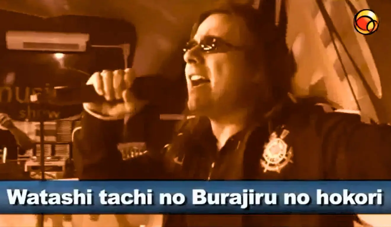 O dia em que Andre Matos cantou o hino do Corinthians em japonês