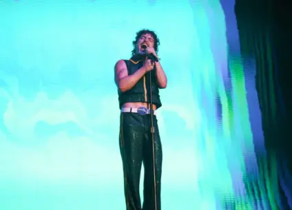 Benson Boone no Lolla Brasil, por Fernando Yokota