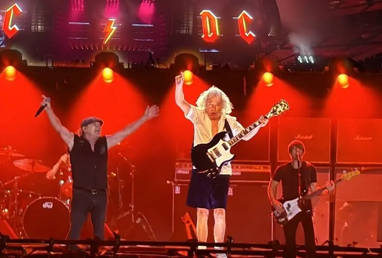 AC/DC em show nos EUA em 2025