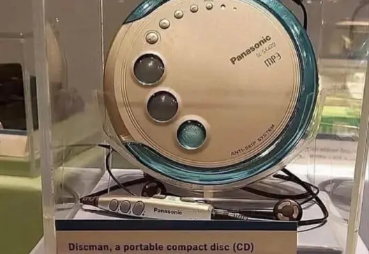 Discman, CD Player, Museu