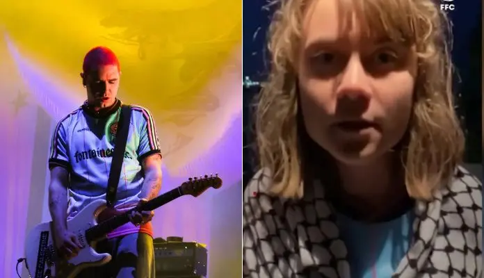 Greta Thunberg usa camisa do Fontaines D.C. dizendo que foi sequestrada por Israel