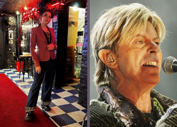 Lexi Jones e David Bowie