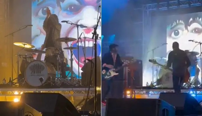 Shane Hawkins se apresentou com o Supergrass