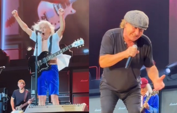 Fãs do AC/DC fazem apelo para que a banda se aposente após registros de show recente