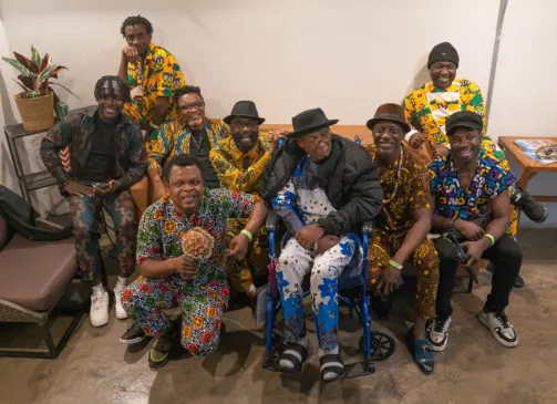 Banda da Família, Ebo Taylor e Pat Thomas na Casa Natura Musical
