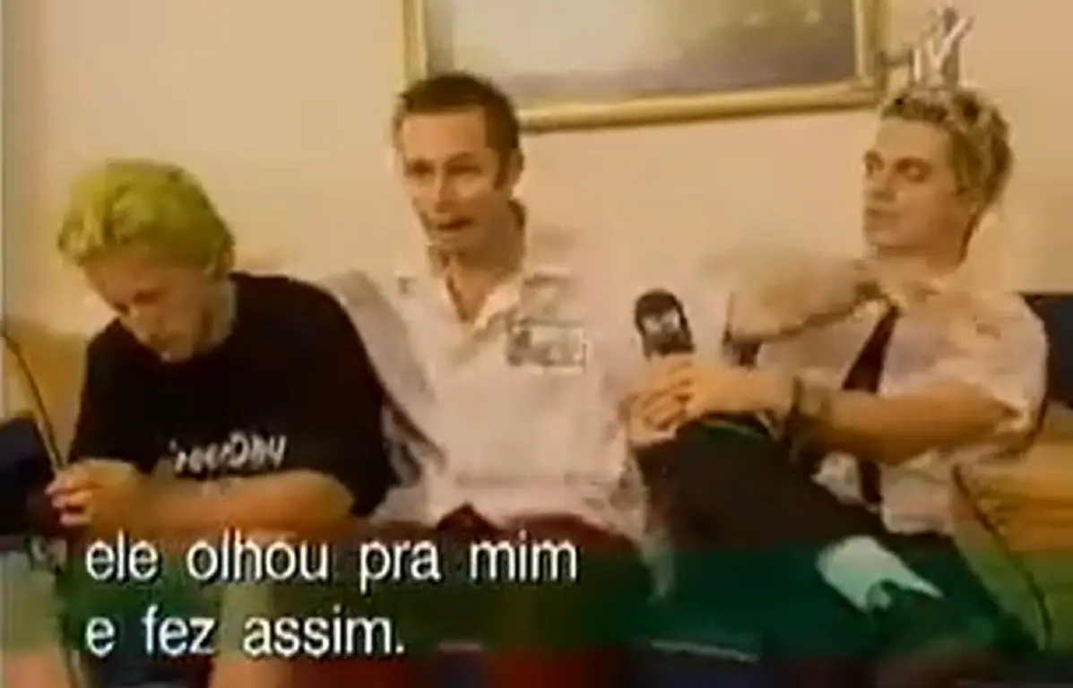 Green Day, entrevista MTV Brasil, Cristo Redentor