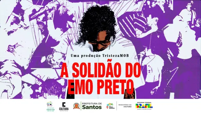Doc "A SOLIDÃO DO EMO PRETO" foi lançado