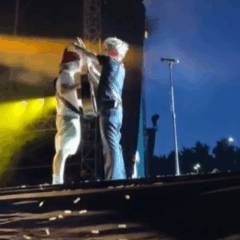 Billie Joe Armstrong expulsa fã do palco por tocar Oasis