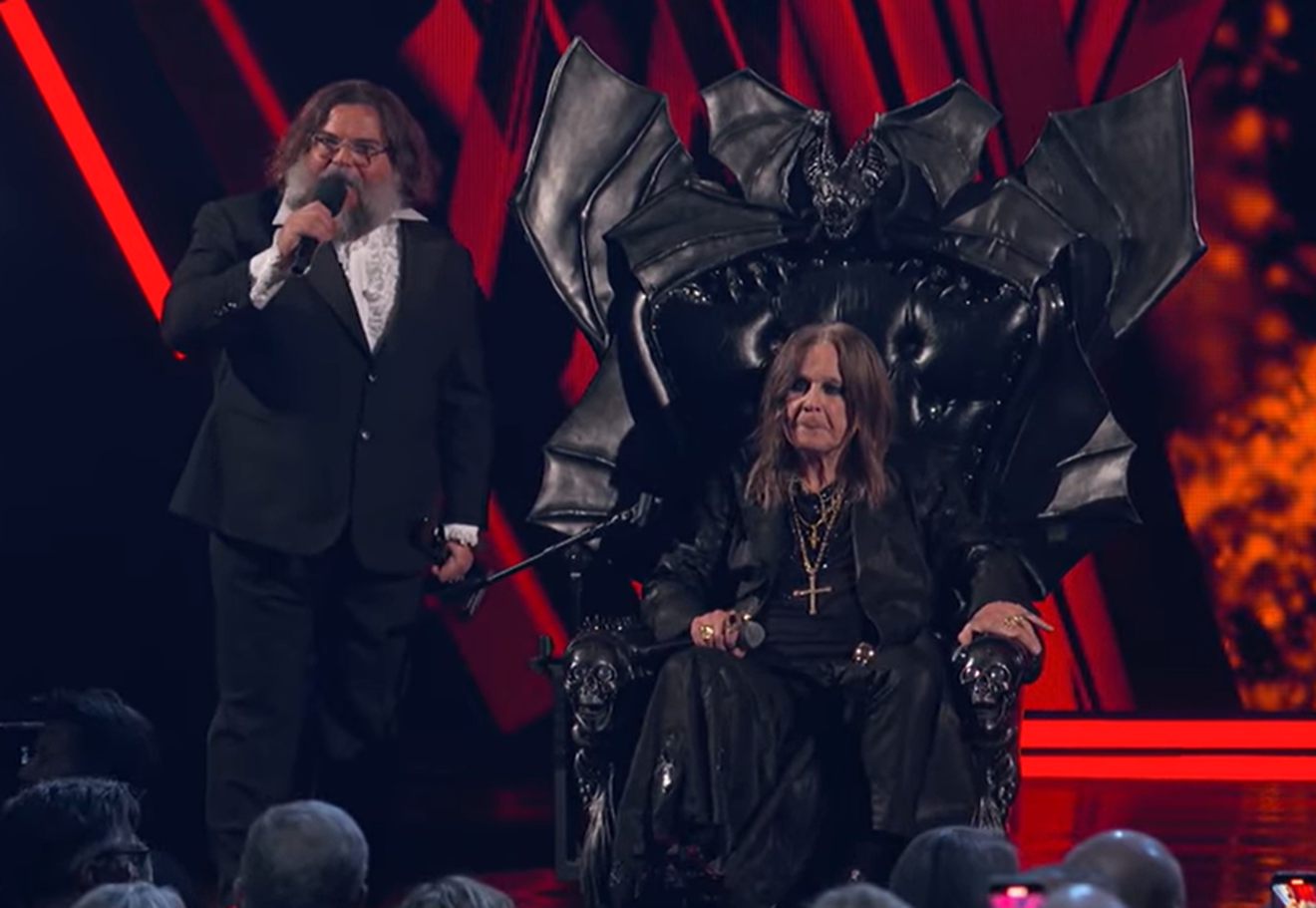 Ozzy Osbourne no Hall da Fama do Rock em 2024