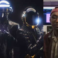 Daft Punk e o baterista Omar Hakim