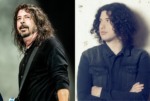 Dave Grohl e Ilan Rubin, novo baterista do Foo Fighters