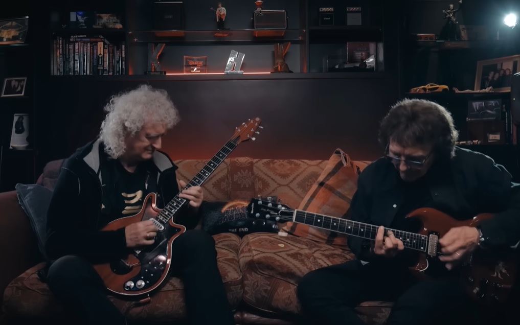 O dia em que Brian May e Tony Iommi tocaram um clássico do Black Sabbath juntos