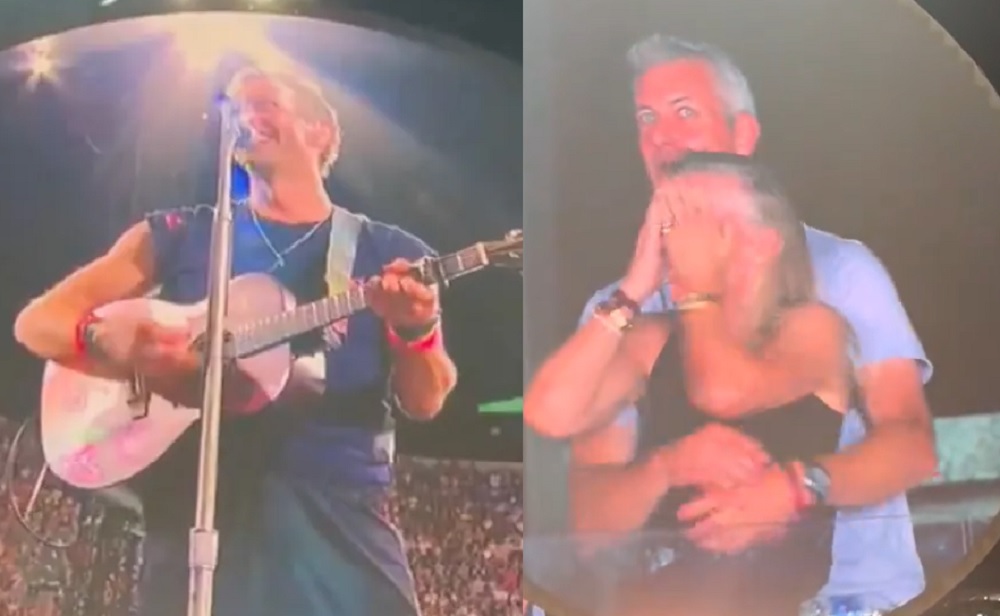 Coldplay faz piada com traição viral em primeiro show após o incidente