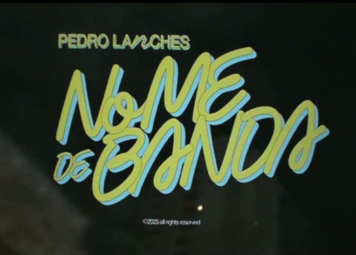 Thumbnail do videoclipe oficial da faixa "Nome de Banda", do artista Pedro Lanches
