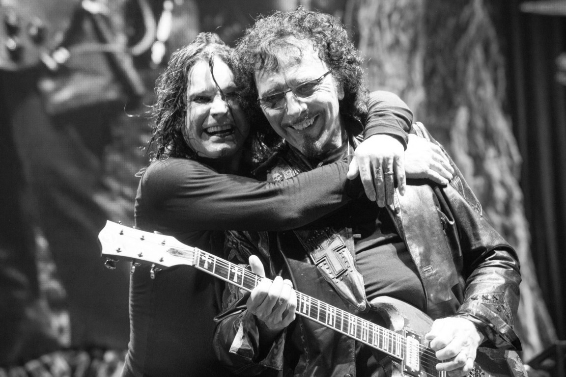 Tony Iommi e Ozzy Osbourne, do Black Sabbath