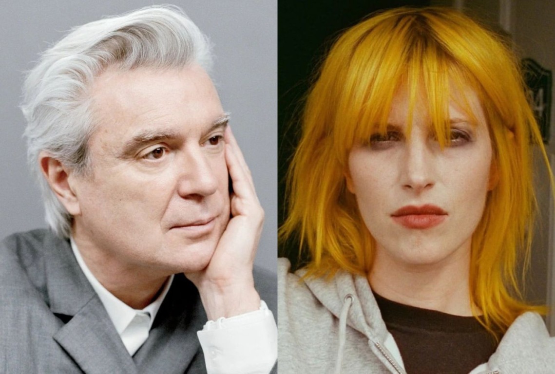 David Byrne e Hayley Williams David Byrne e Hayley Williams