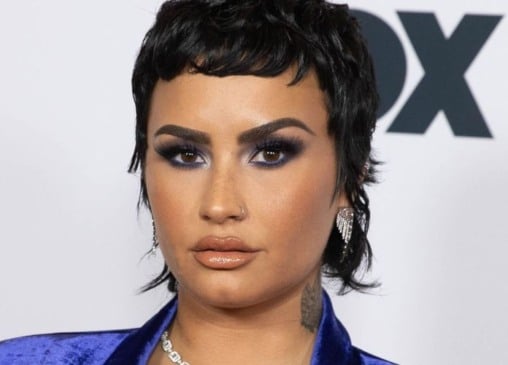 Demi Lovato, em foto tirada das redes sociais