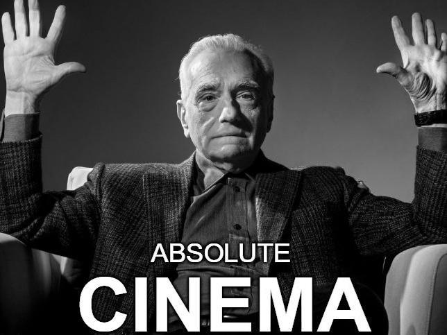 Martin Scorsese no meme Absolute Cinema